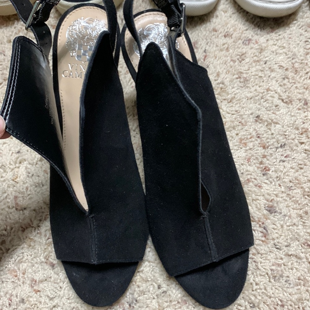 Vince Camuto black heels